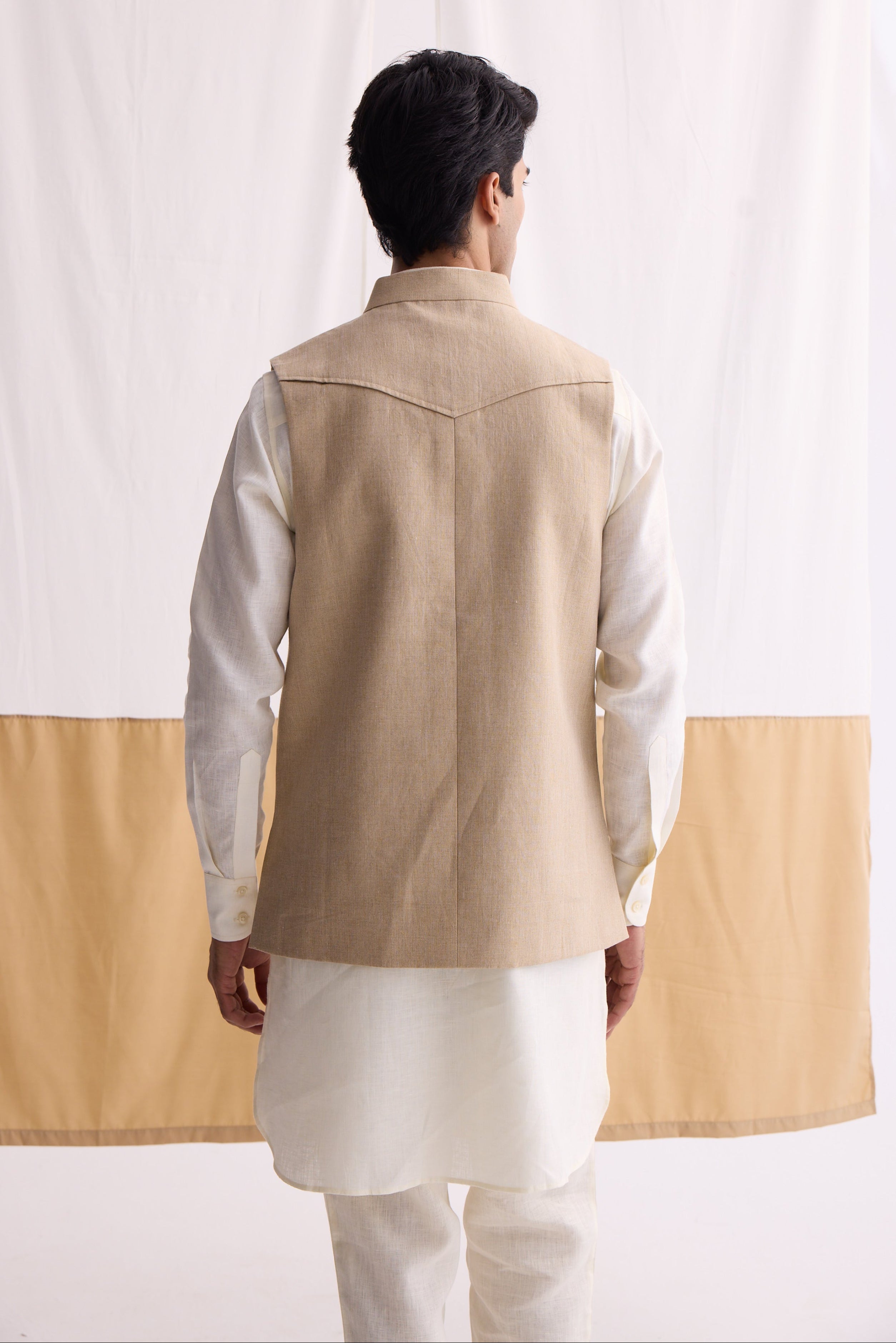 The Cormac Queensland Linen Waist Coat