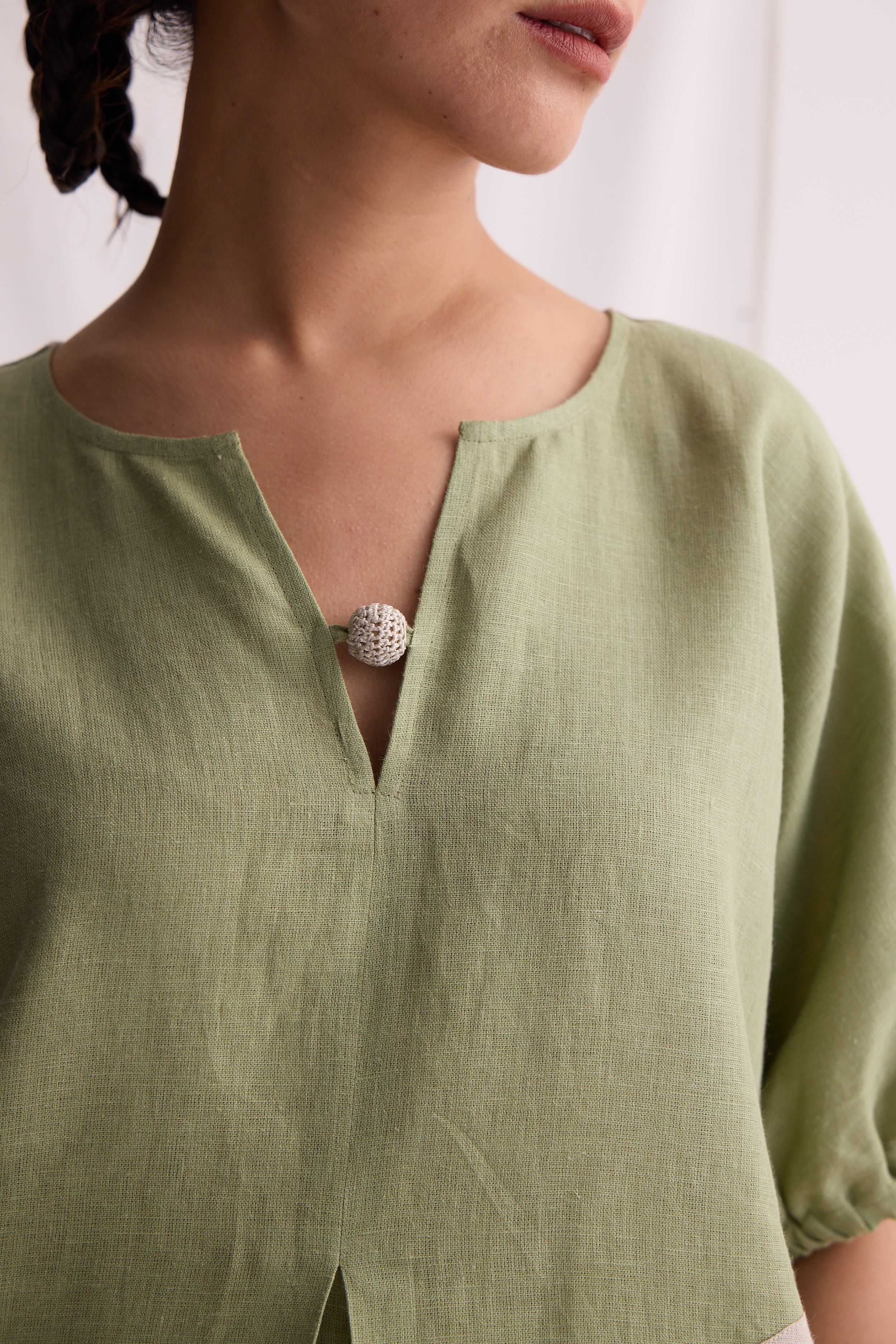 The Tarang Dress -Mint Green