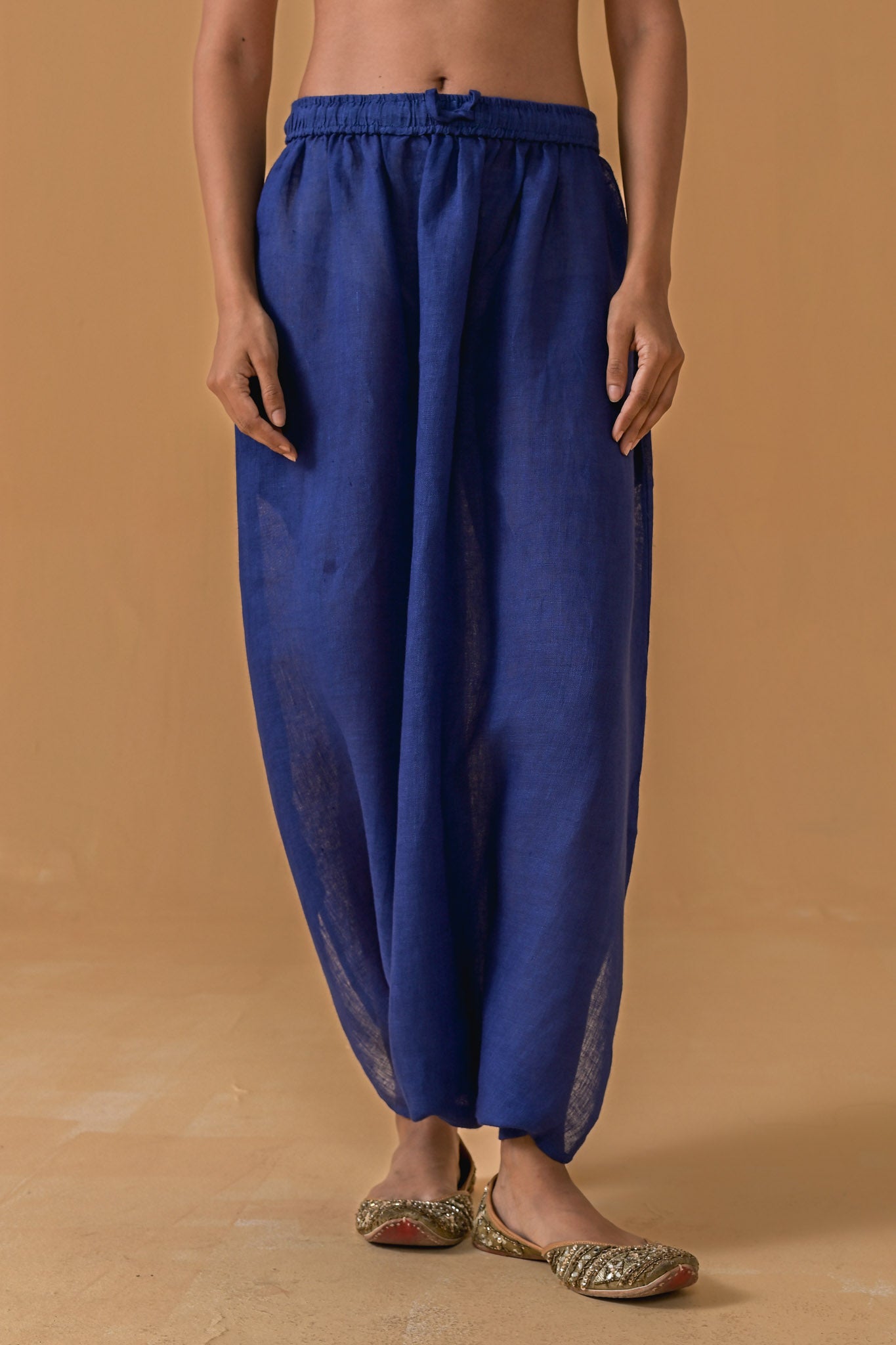 Patakha Cape Set - Cobalt Blue