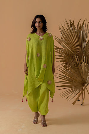 Patakha Cape Set - Lime