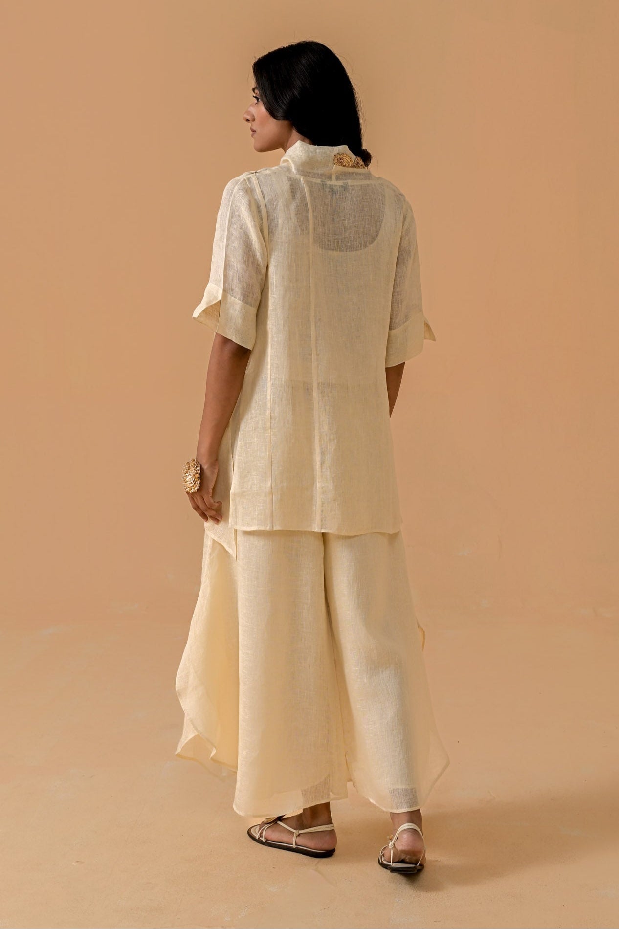 Boho Banno Cape Set - Cream