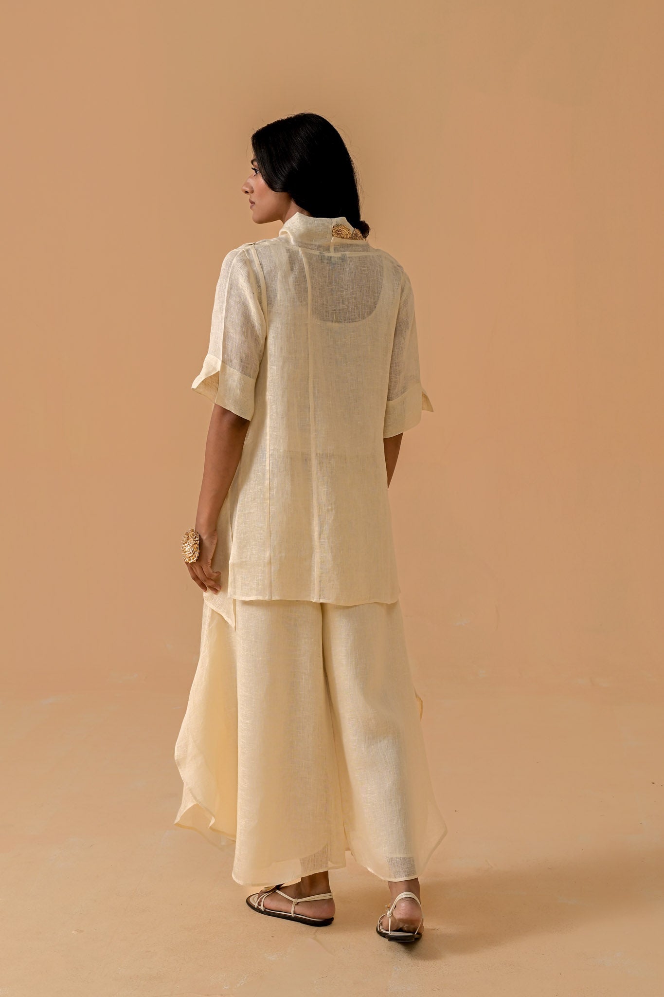 Boho Banno Cape Set - Cream