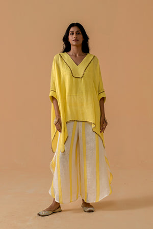 Drama Queen Cape (Only Cape)- Light Yellow