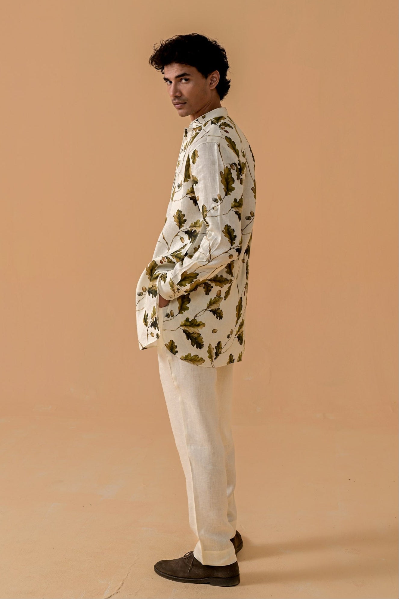 Sultani Swag Kurta - Autumn Print