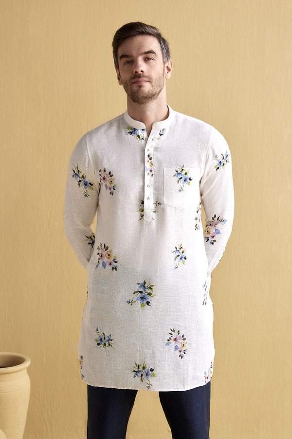 The Arlo Ikkat Kurta