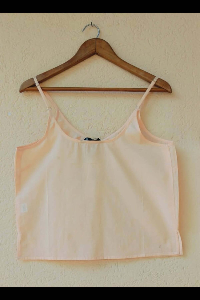 Peach Spaghetti Inner Top Soft and Comfortable Womens Wear