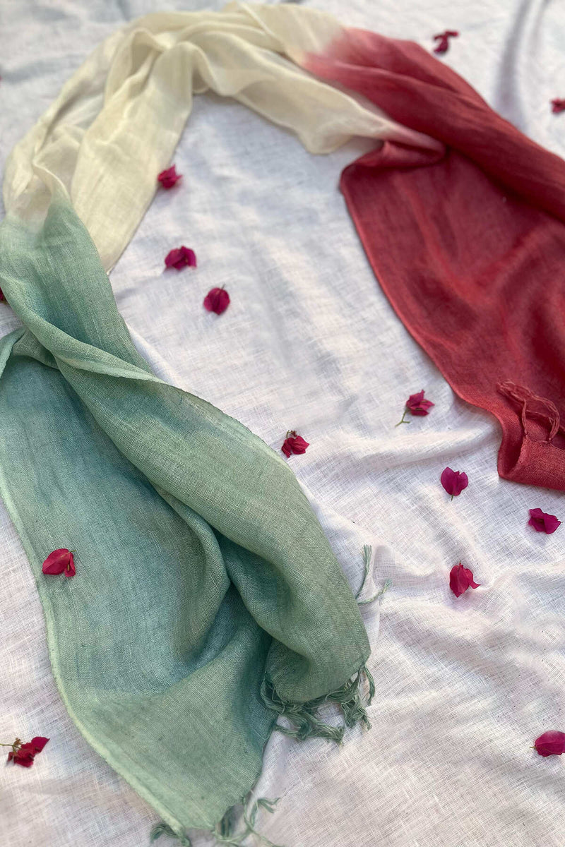 Taaza-Tareen Sea Green Ombre Scarf