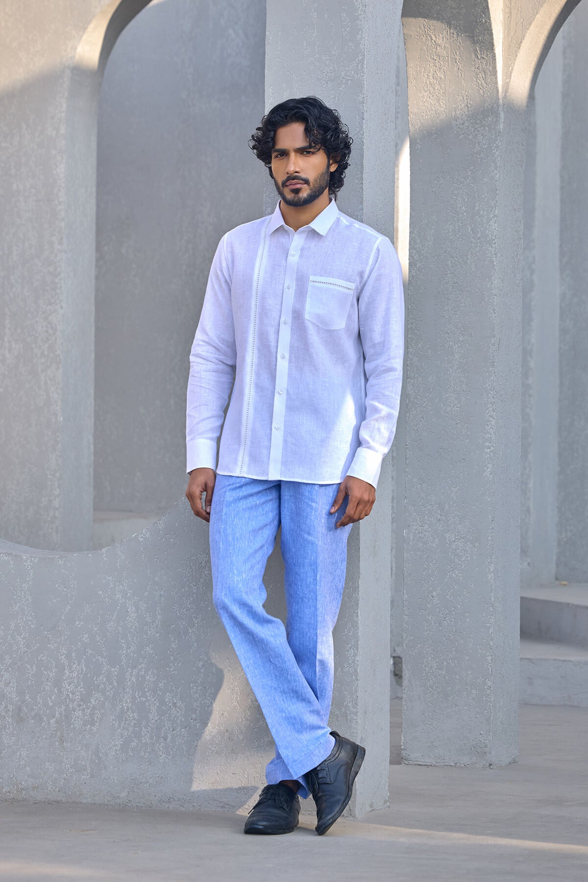 The Raahi Shirt - Dahlia Desire