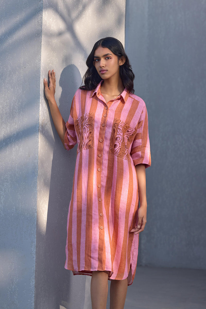 The Sharbati Kissa Linen Dress