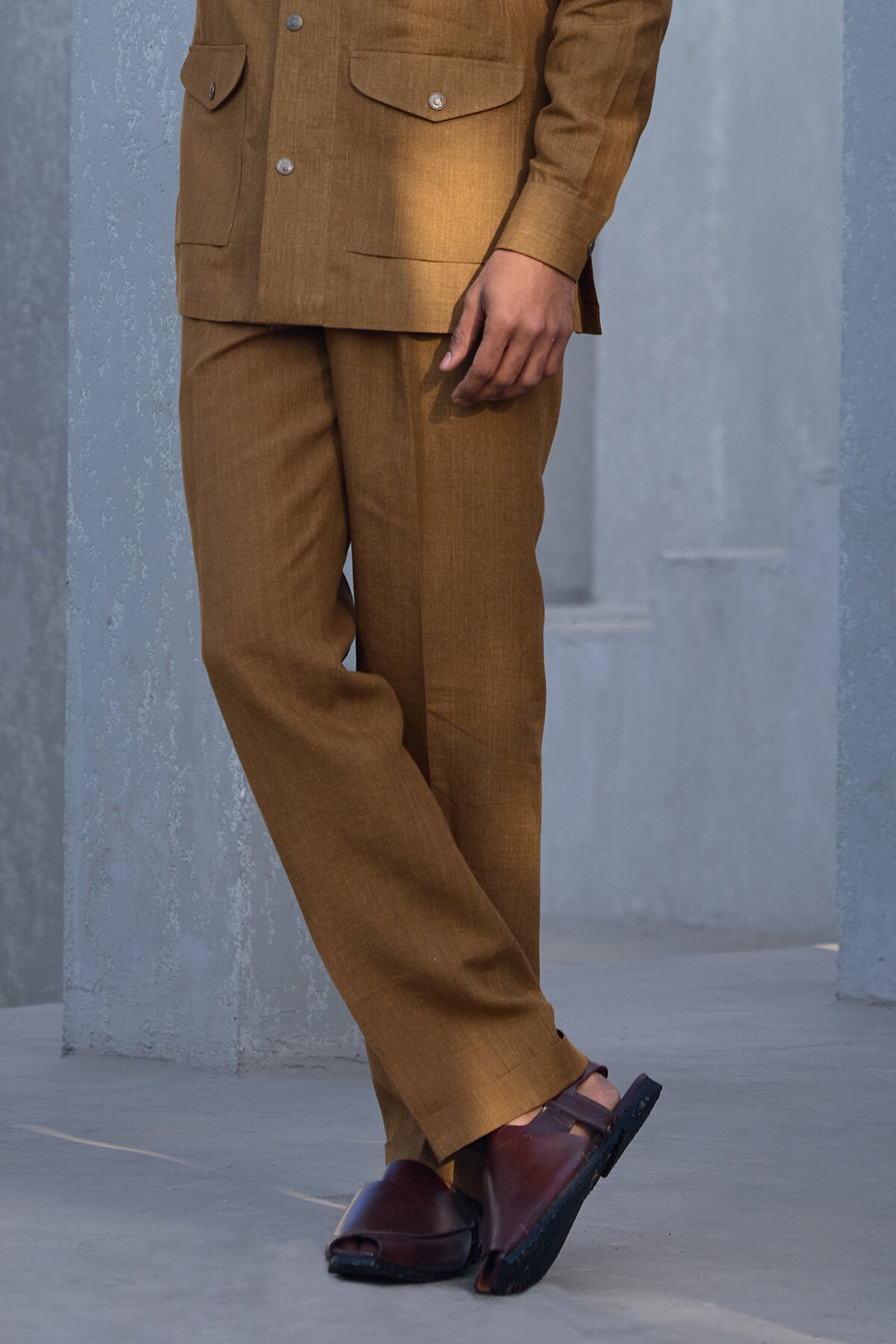 The Connery Trousers - Brown