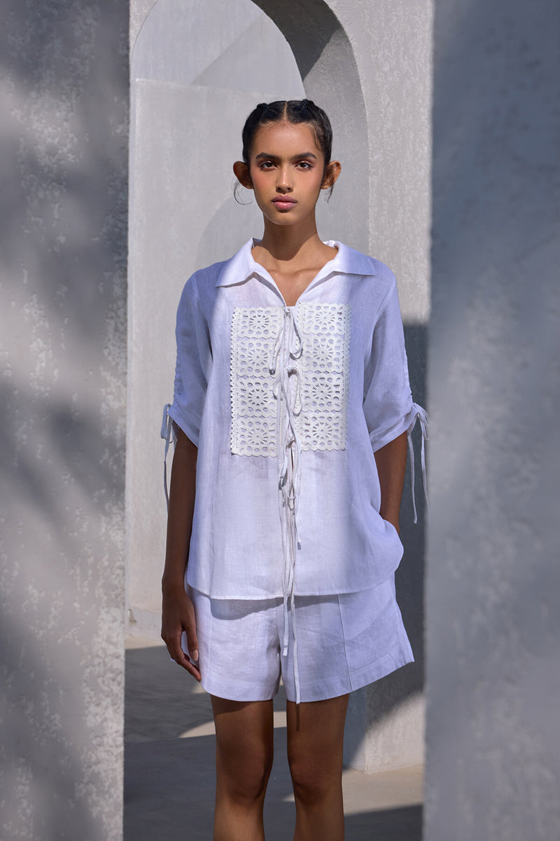 The Chanda Albeli Linen Shirt