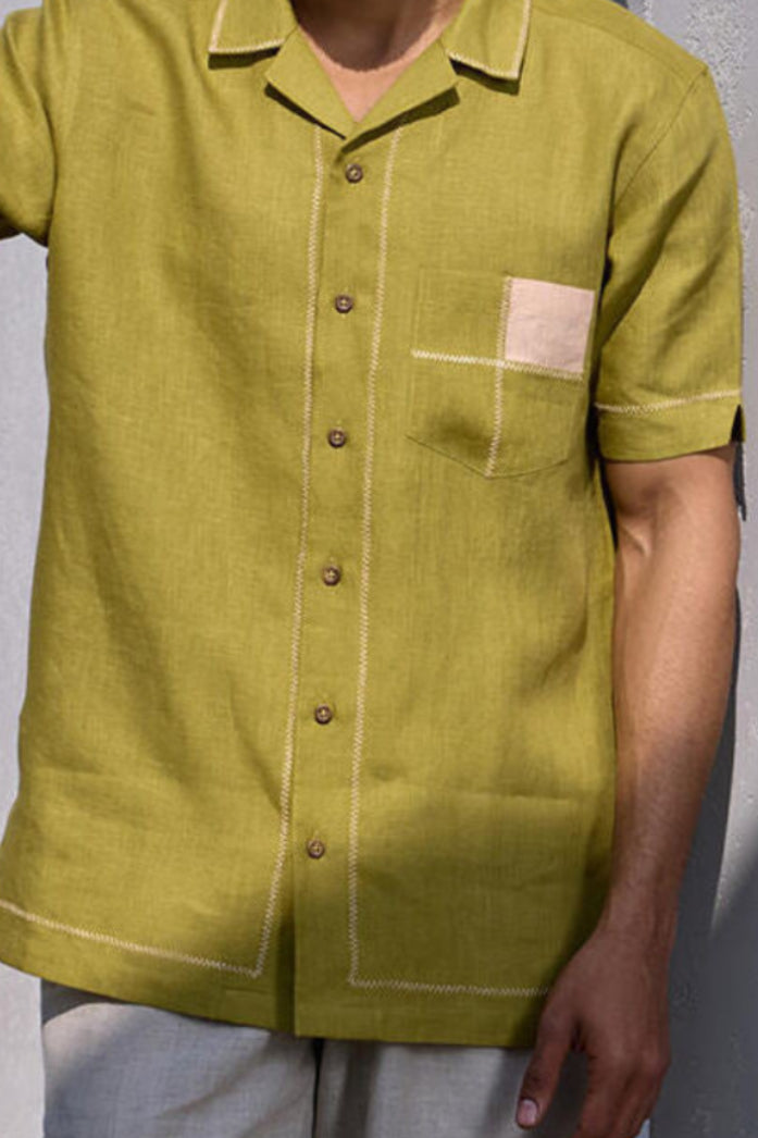 The Soch In The Jungle Linen Shirt