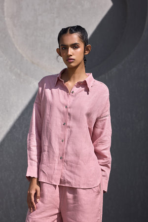 The Batooni Shirt - Blushing Coral