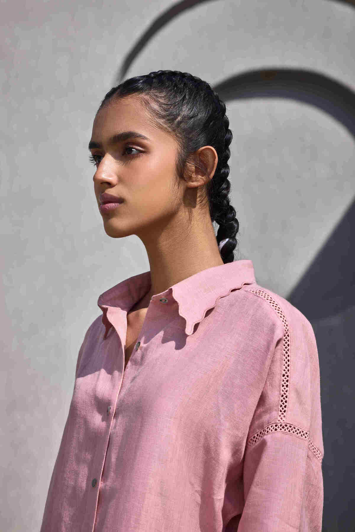 The Batooni Shirt - Blushing Coral