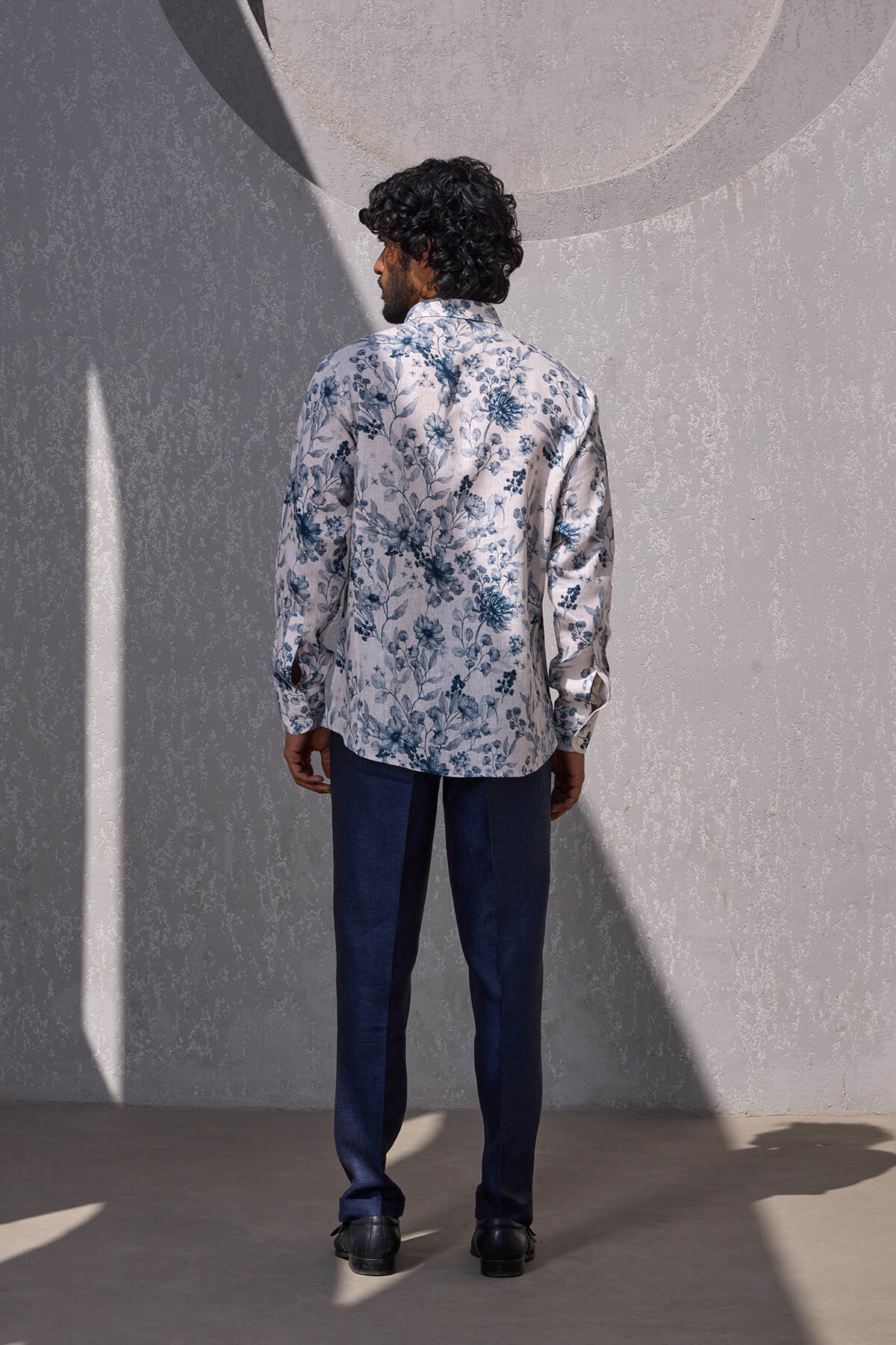 The Pryce Shirt - Blue Baroque