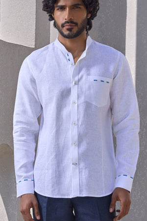 The Lutf Pina Colada Linen Shirt