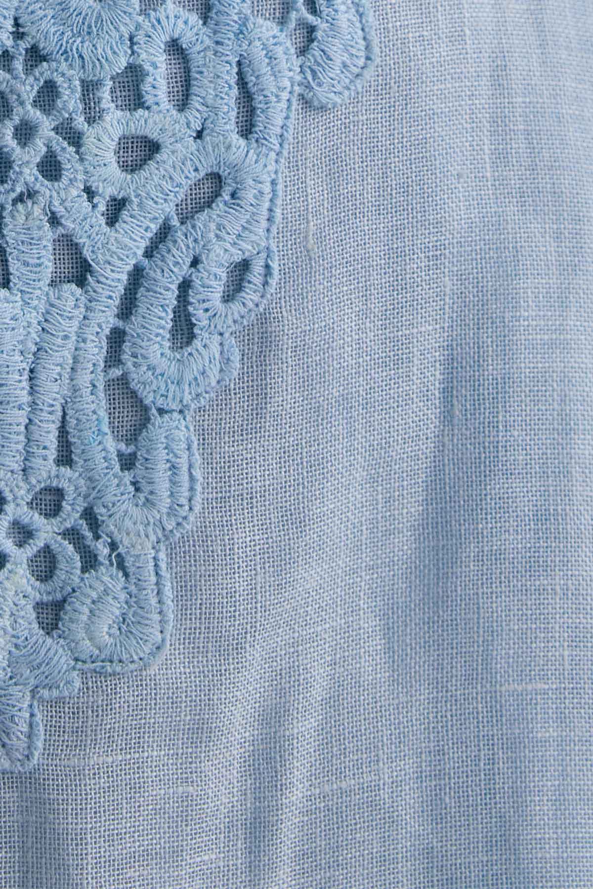 The Prishitha Cape Set - Light Blue