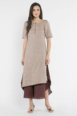 Debonair Dusky Tunic-Yellwithus.com