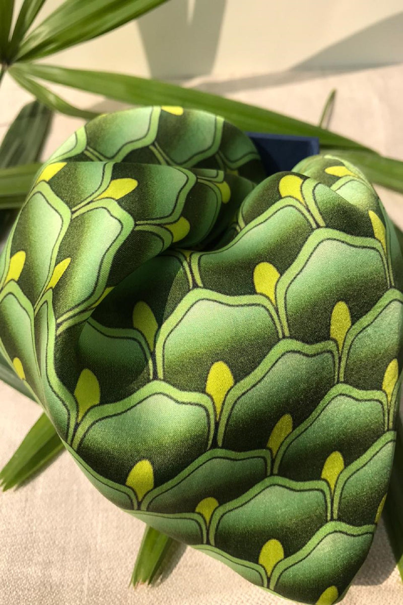The Luminosity Floral Pocket Square - Yellwithus.com