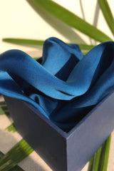 The Royal Blue Pocket Square-Yellwithus.com