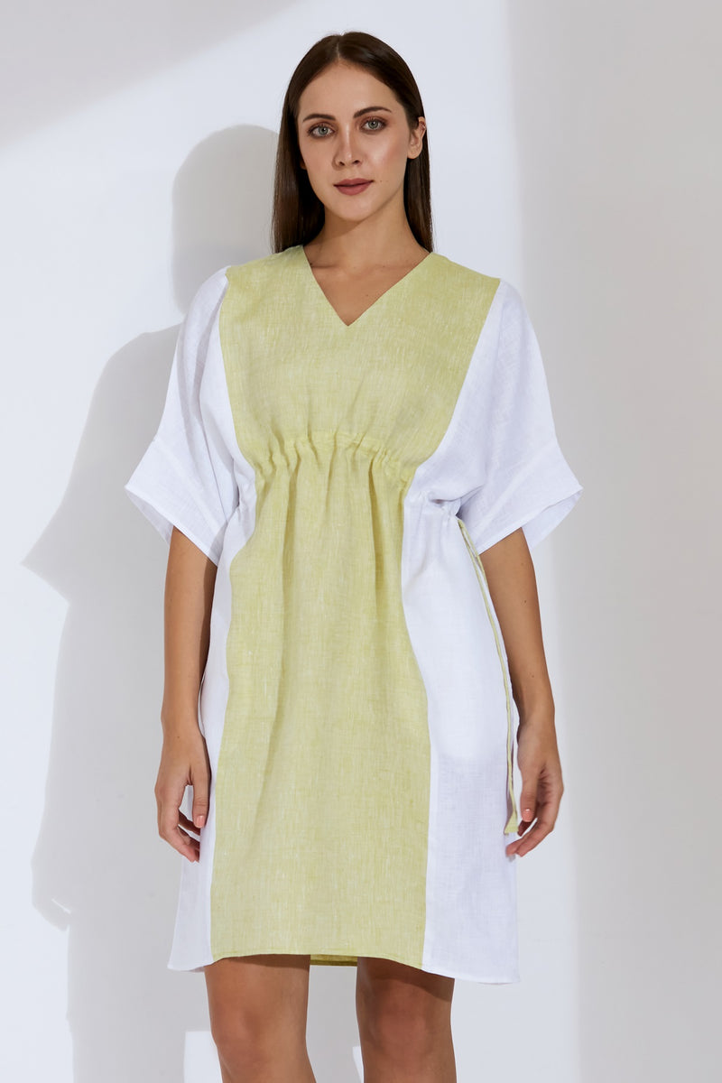 Minty Green Kaftan Dress - Yellwithus.com