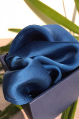 The Royal Blue Pocket Square-Yellwithus.com