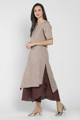 Debonair Dusky Tunic-Yellwithus.com