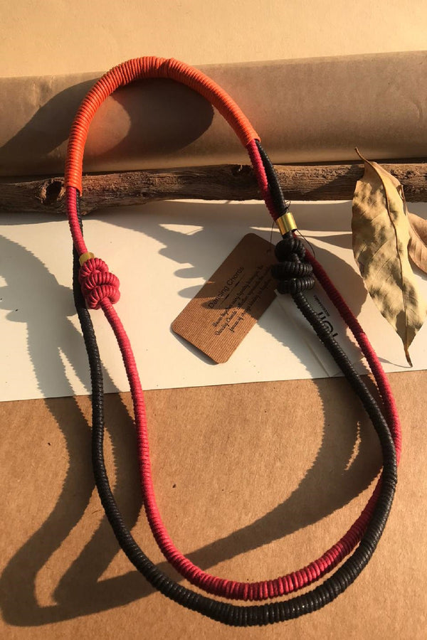 The Junction Black Necklace for Women - Yellwithus.com