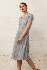 Foxy Flair Dress-Yellwithus.com
