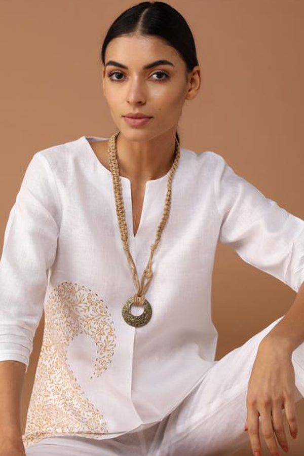 The Halo Necklace with Brass Pendant for Women - Yellwithus.com