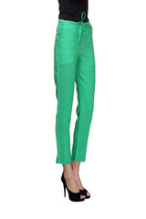 Lucid Drawstring Emerald Green Pants-Yellwithus.com