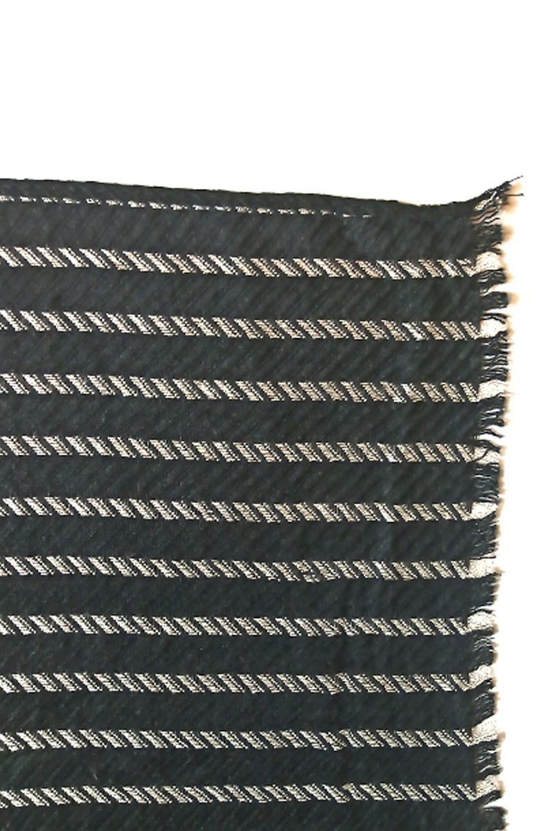 Noir Cashmere Scarf-Yellwithus.com