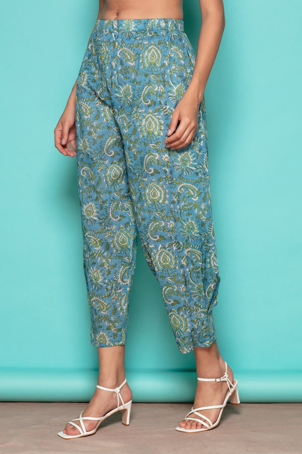 Sassy Style Flower Printed Salwar-Yellwithus.com