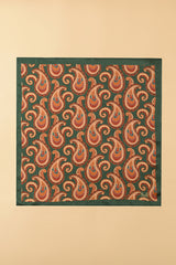 The Percy Paisley Pocket Square-Yellwithus.com