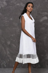 Moonstone Cowl Dress-Yellwithus.com