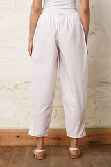 Sassy Style Daisy White Salwar-Yellwithus.com