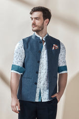 The Ajaya Nehru Jacket-Yellwithus.com