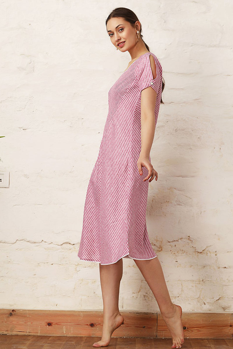 Foxy Flair Dress-Yellwithus.com