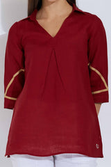 The Correas Top Close Look-Yellwithus.com