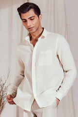 The Vasska Linen Shirt - Yellwithus.com