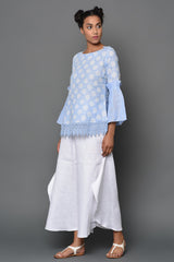 Sky is Yours Top - Flared Sleeve Tops - Yellwithus.com