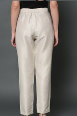 Lucid Beige Pants-Yellwithus.com