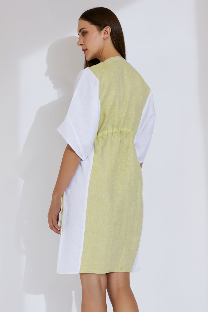 Minty Green Kaftan Dress - Yellwithus.com