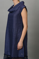 Moonstone Cowl Dress-Yellwithus.com