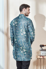 The Hemi Linen Designer Kurta for Men - Yellwithus.com