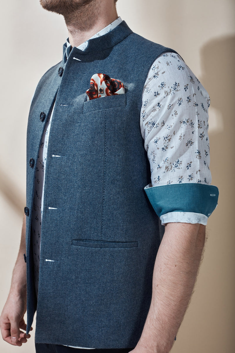 The Ajaya Nehru Jacket-Yellwithus.com