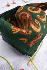 The Percy Paisley Pocket Square-Yellwithus.com