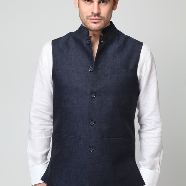 Dark blue new arrivals modi jacket
