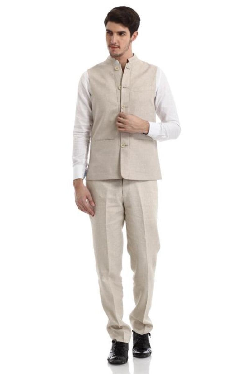 Highlander Nehru Jacket-Yellwithus.com
