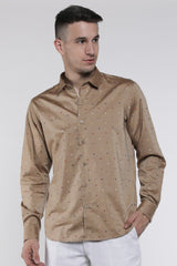 PinPrick Cotton Shirt-Yellwithus.com
